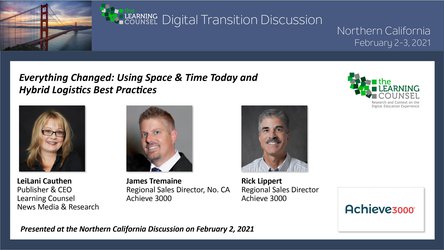 No Ca, Everything Changed: Using Space & Time Today and Hybrid Logistics Best Practices