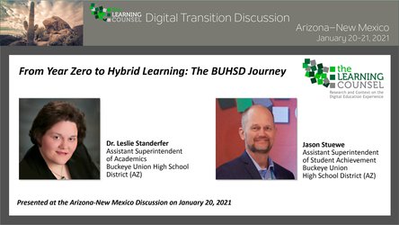 From Year Zero to Hybrid Learning: The BUHSD Journey