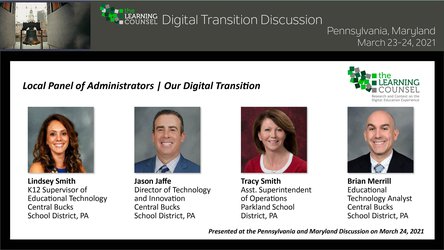 Pennsylvania - Local Panel of Administrators: “Our Digital Transition”