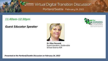 Reimagining Outcomes with Dr. Ellen Perconti, Superintendent at the Goldendale School District