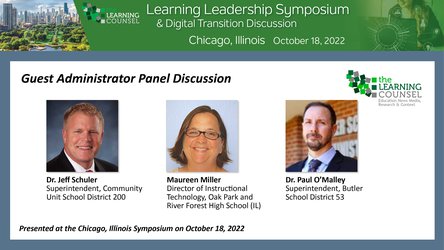 Chicago Administrators Panel Discussion: Focusing on the Elements of Success