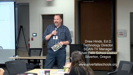 Silver Falls School District’s Tech Director, Dr. Drew Hinds Speaks at  Portland Learning Counsel Event, Sept. 20, 2018