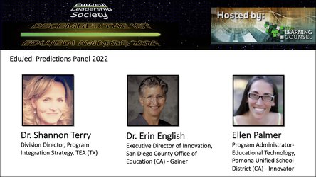 EduJedi Predictions Panel (and shared wisdom) 2022