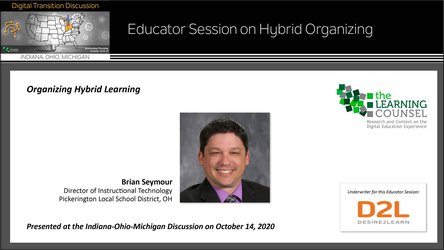 Organizing Hybrid Learning