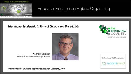 Educational Leadership in Time of Change and Uncertainty