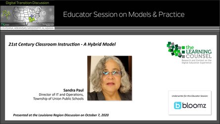 21st Century Classroom Instruction - A Hybrid Model