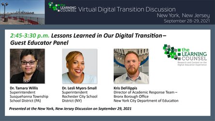  NY - Lessons Learned in Our Digital Transition - Guest Administrator Panel