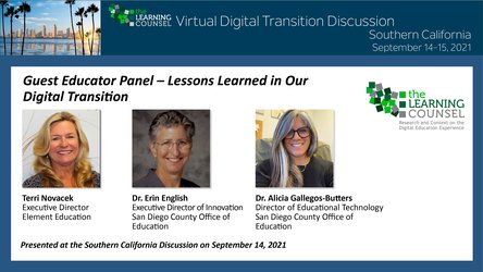  Guest Educator Panel – Lessons Learned in Our Digital Transition