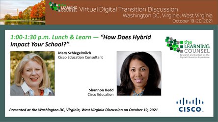  DC, VA, WV - "How Does Hybrid Impact Your School"