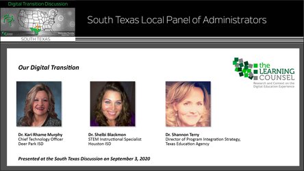 South Texas - Local Panel of Administrators – Our Digital Transition