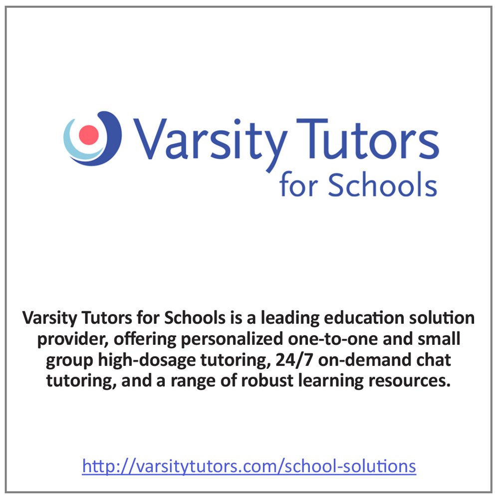 Varsity Tutors for Schools